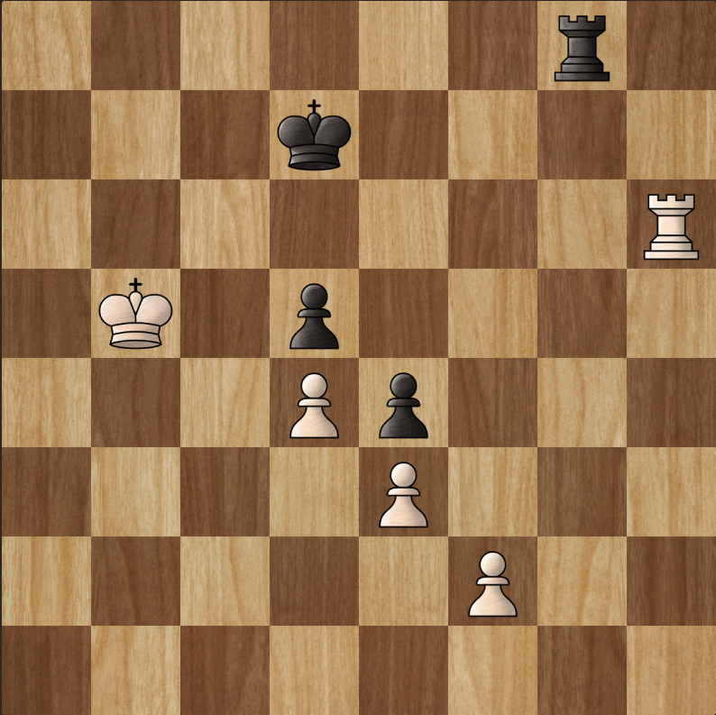 Immagine che contiene pezzo degli scacchi, gioco da tavolo, Giochi e sport indoor, scacchi

Il contenuto generato dall'IA potrebbe non essere corretto.