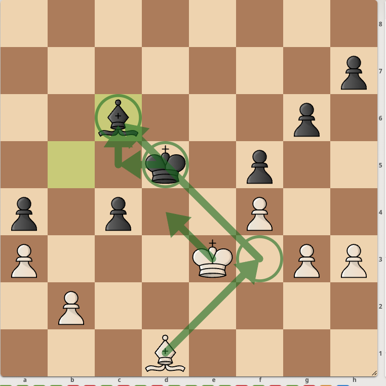 Immagine che contiene pezzo degli scacchi, gioco da tavolo, Giochi, Giochi e sport indoor

Il contenuto generato dall'IA potrebbe non essere corretto.