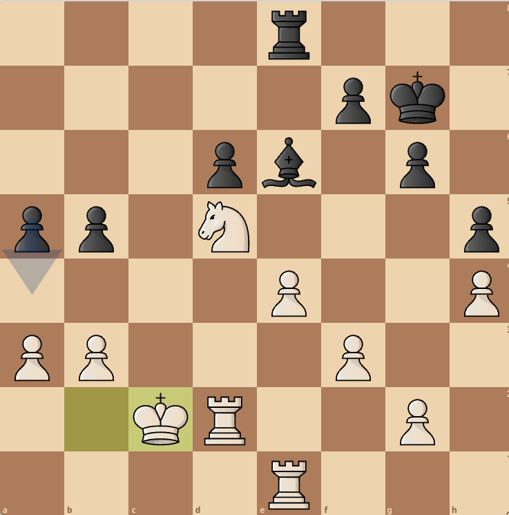 Immagine che contiene pezzo degli scacchi, gioco da tavolo, scacchi, Giochi

Il contenuto generato dall'IA potrebbe non essere corretto.