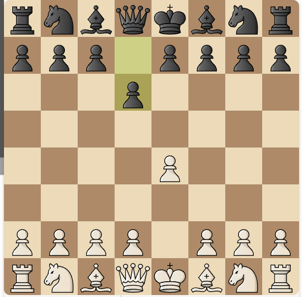 Immagine che contiene pezzo degli scacchi, gioco da tavolo, scacchi, Giochi e sport indoor

Descrizione generata automaticamente